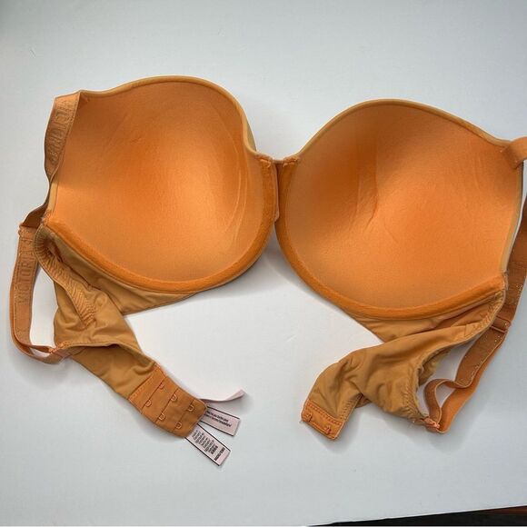 Victoria's Secret Orange t-shirt push-up full coverage Bra 36DD - Picture 6 of 11